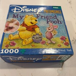 Buffalo Games Disney Photomosaics My Friend Pooh 1000 Jigsaw Puzzle  Checked